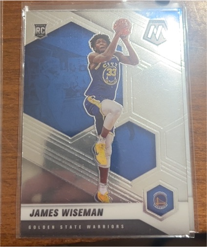 2020-21 Panini Mosaic #205 James Wiseman — front
