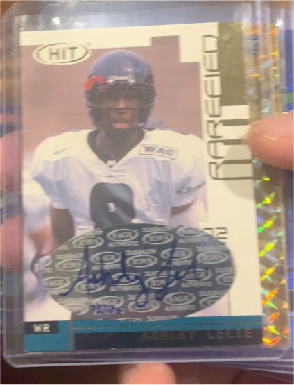 2003 SAGE HIT Autographs Ashley Little #A12 — front