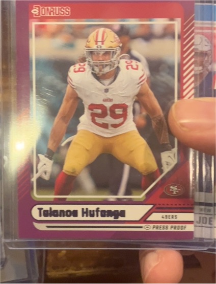 2024 Panini Donruss #223 Talanoa Hufanga — front