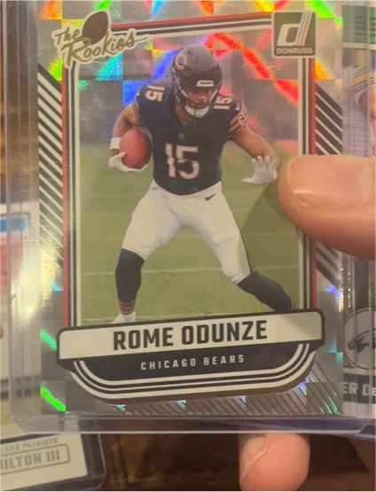 2024 Panini Donruss The Rookies #TR-3 Rome Odunze — front