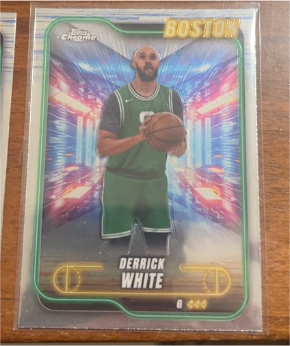 2024-25 Topps Chrome #45 Derrick White — front