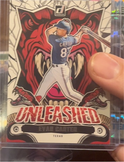 2024 Donruss Unleashed #6 Evan Carter — front