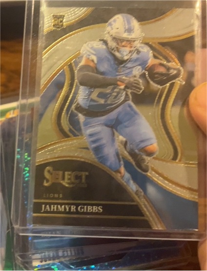 2023 Panini Select Club Level #266 Jahmyr Gibbs — front