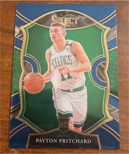 2020-21 Panini Select #86 Payton Pritchard Rookie RC — front