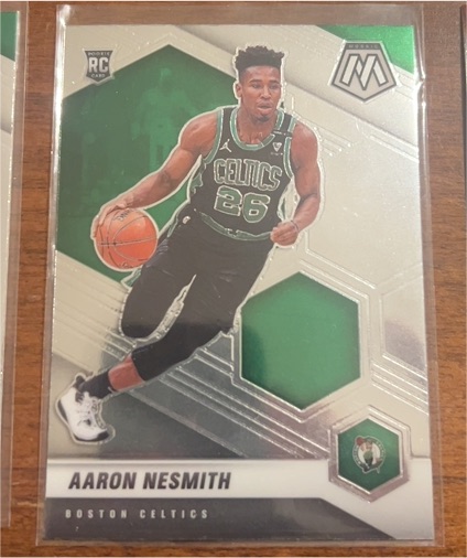 2020-21 Panini Mosaic #227 Aaron Nesmith — front