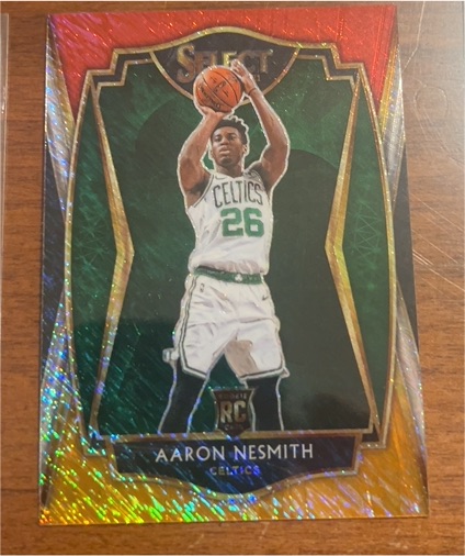2020-21 Panini Select #190 Aaron Nesmith Premier Level Rookie — front