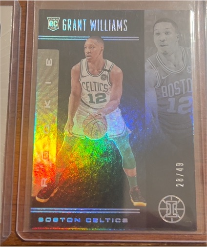 2019-20 Panini Illusions #28 Grant Williams — front