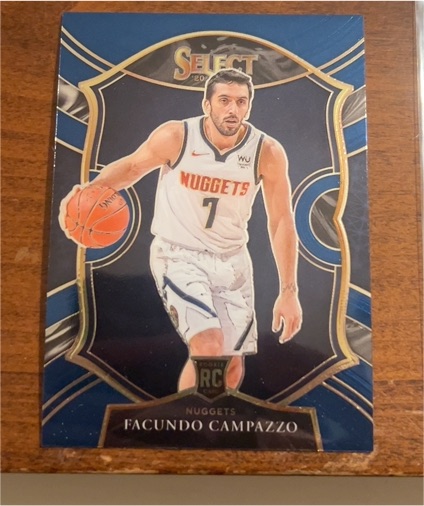 2020-21 Panini Select #83 Facundo Campazzo — front