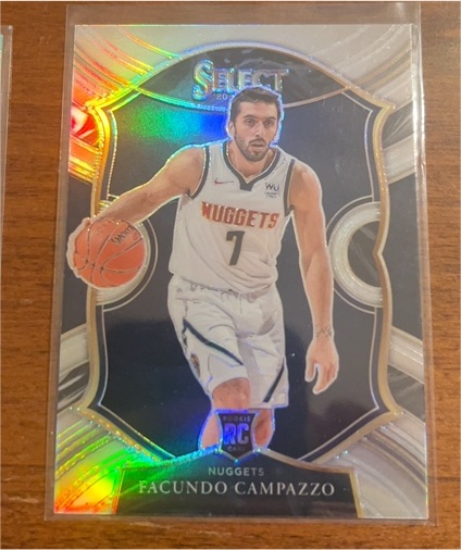 2020-21 Panini Select #83 Facundo Campazzo — front