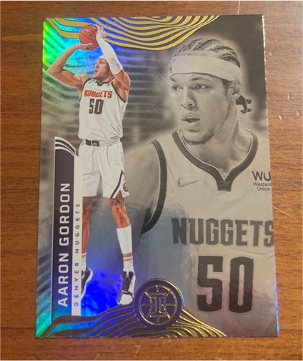 2021-22 Panini Illusions #23 Aaron Gordon — front