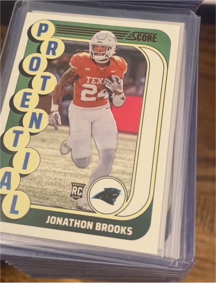 2024 Panini Score Protential #14 Jonathon Brooks — front