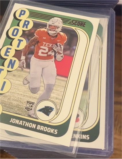 2024 Panini Score Protential #14 Jonathon Brooks — front
