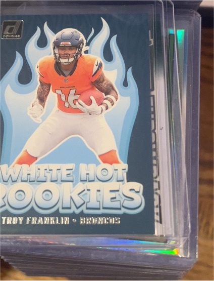 2024 Donruss White Hot Rookies #WH7 Troy Franklin — front