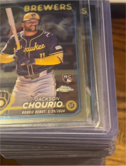2024 Topps Chrome Update #USC30 Jackson Chourio — front