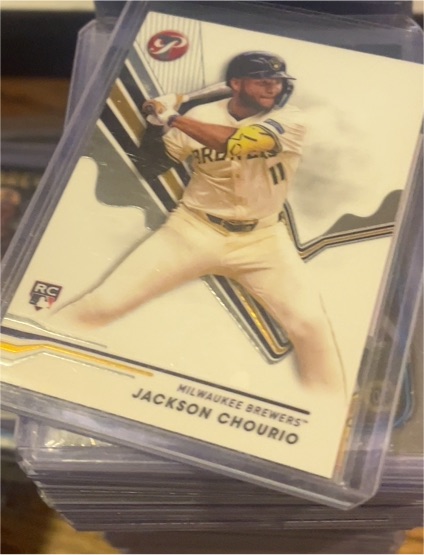 2024 Topps Pristine #180 Jackson Chourio — front