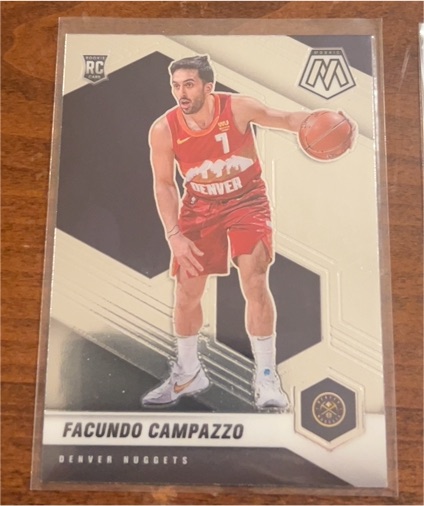 2020-21 Panini Mosaic #237 Facundo Campazzo — front