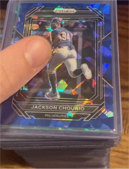 2023 Panini Prizm #105 Jackson Chourio — front