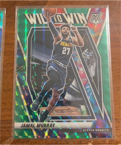 2020-21 Panini Mosaic Will to Win #7 Jamal Murray — front