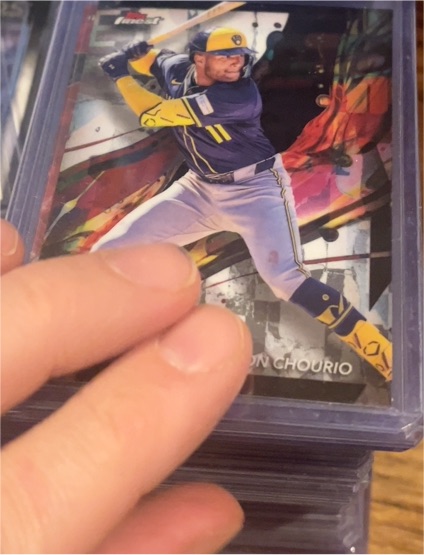 2024 Topps Finest #11 Jackson Chourio — front
