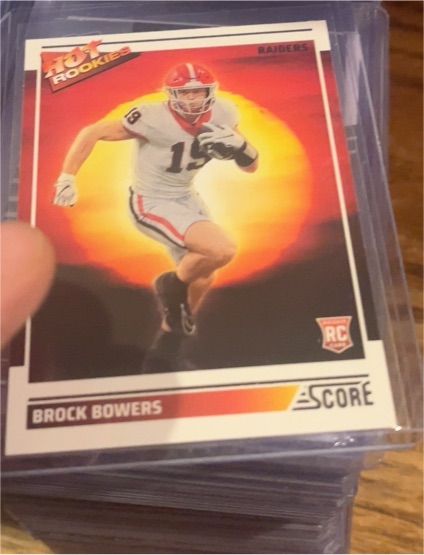 2024 Panini Score #10 Brock Bowers — front