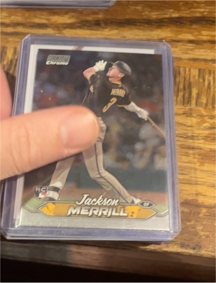 2024 Topps Stadium Club Chrome #50 Jackson Merrill — front
