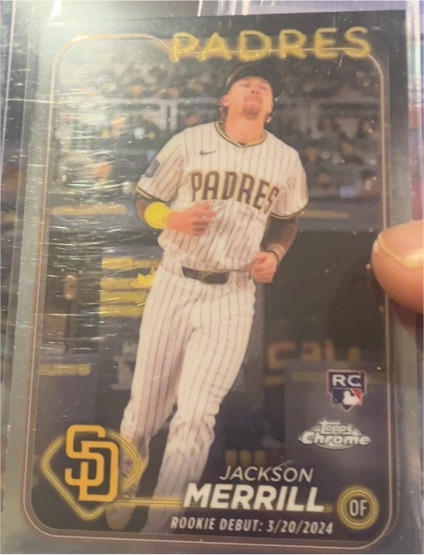 2024 Topps Chrome Update #USC57 Jackson Merrill — front