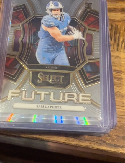 2023 Panini Select #FUT-SLA Sam LaPorta — front