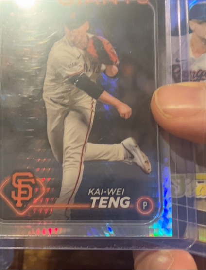 2024 Topps Chrome Update #USC102 Kai-Wei Teng — front