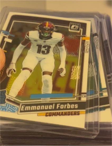 2023 Panini Donruss Optic #299 Emmanuel Forbes — front