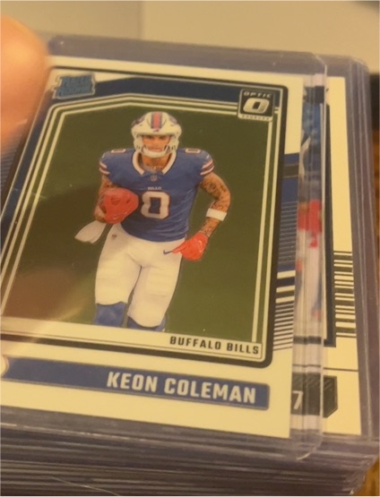2024 Panini Donruss Optic #263 Keon Coleman — front