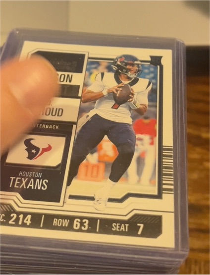 2023 Panini Contenders Season Ticket #40 C.J. Stroud — front