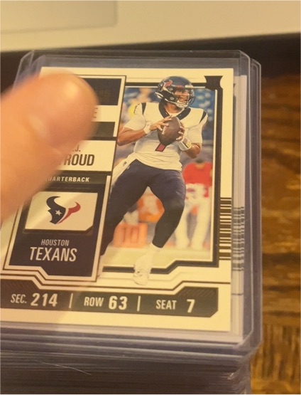 2023 Panini Contenders Season Ticket #40 C.J. Stroud — front