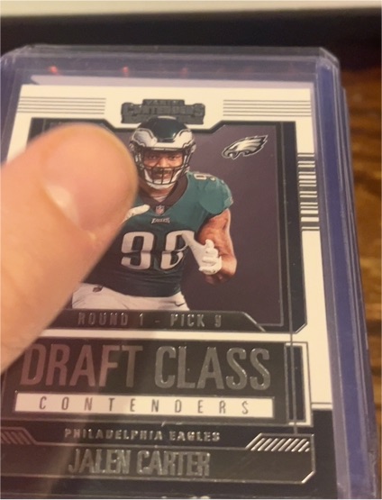 2023 Panini Contenders Draft Class Contenders #11 Jalen Carter — front