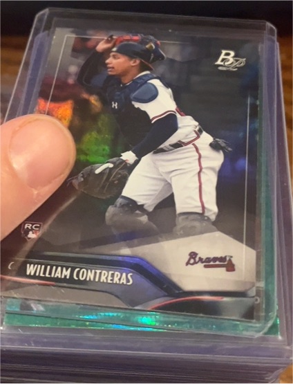 2021 Bowman Platinum #36 William Contreras — front