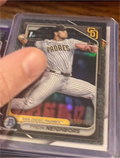 2024 Bowman Draft Chrome #BDC-51 Tyson Neighbors — front