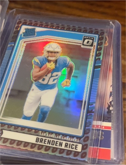 2024 Panini Donruss Optic #382 Brenden Rice — front