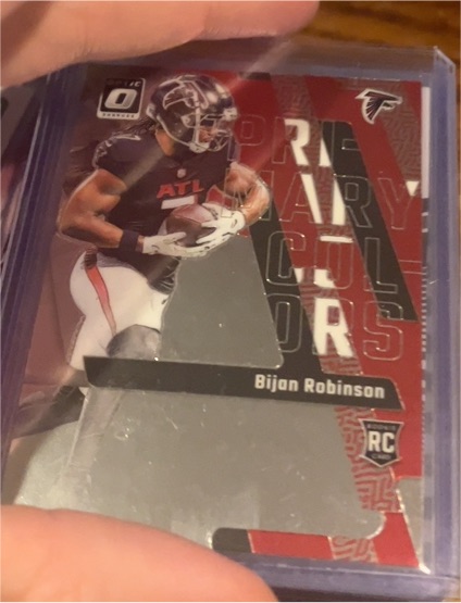 2023 Panini Donruss Optic Primary Colors #2 Bijan Robinson — front