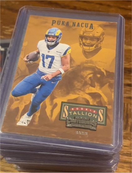 2023 Panini Contenders Rookie Stallions #19 Puka Nacua — front