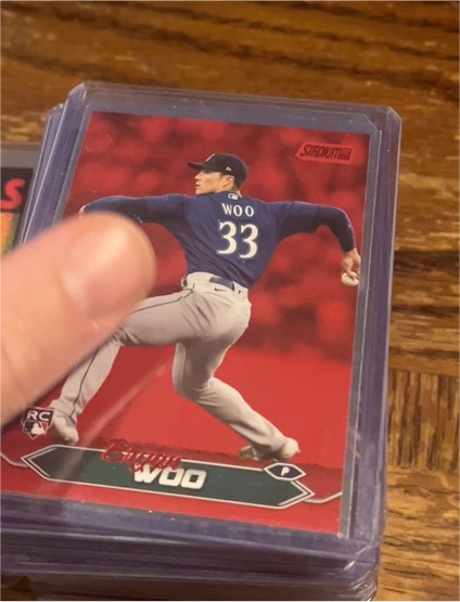 2024 Topps Stadium Club #285 Bryan Woo — front