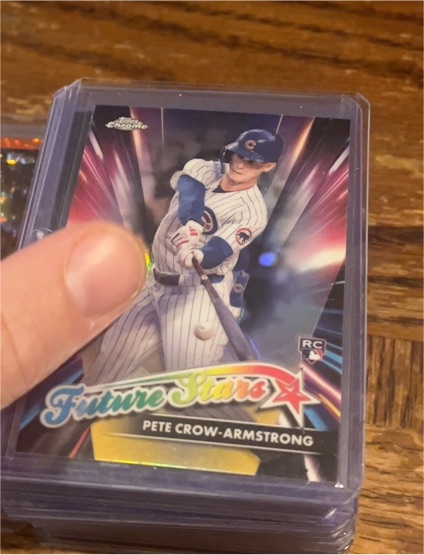 2024 Topps Chrome Update Series #FSU-19 Pete Crow-Armstrong — front