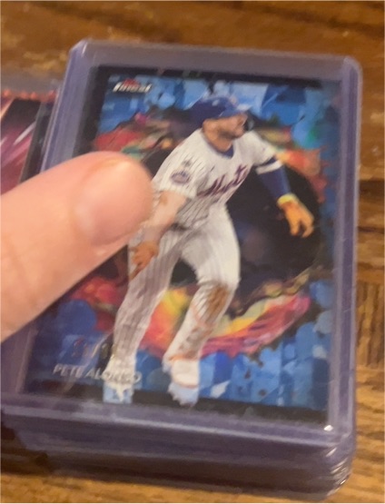 2024 Topps Finest #273 Pete Alonso — front