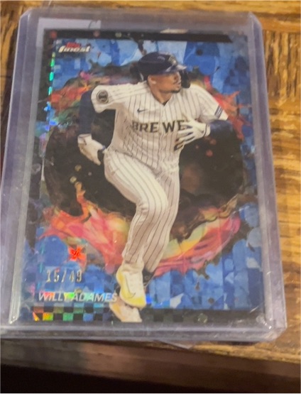 2024 Topps Finest #253 Willy Adames — front