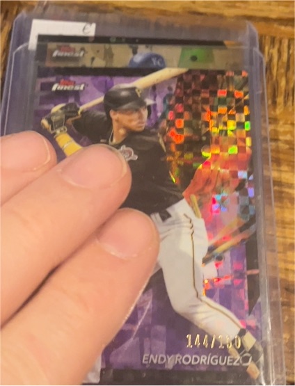 2024 Topps Finest #144 Endy Rodriguez — front