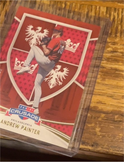2024 Panini Crusade #18 Andrew Painter — front