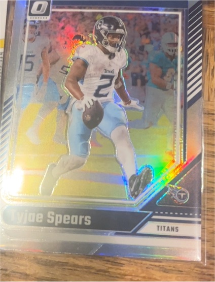 2024 Donruss Optic #2 Tyjae Spears — front