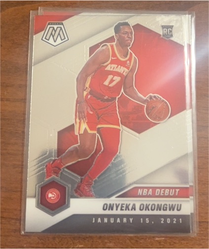 2020-21 Panini Mosaic #274 Onyeka Okongwu NBA Debut Rookie — front