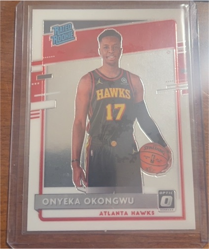 2020-21 Panini Donruss Optic #156 Onyeka Okongwu — front