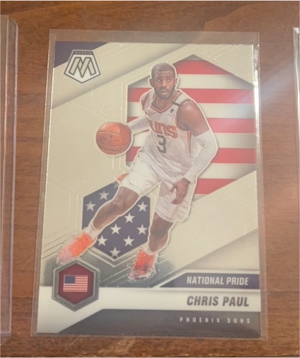 2020-21 Panini Mosaic #251 Chris Paul National Pride — front