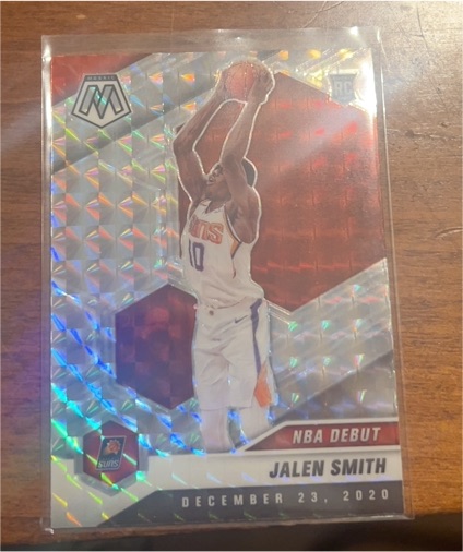 2020-21 Panini Mosaic #275 Jalen Smith NBA Debut — front