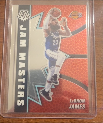 2020-21 Panini Mosaic Jam Masters #10 LeBron James — front